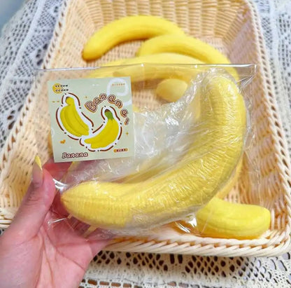 3Pcs Bananas Set Slow Rising Taba Squishy