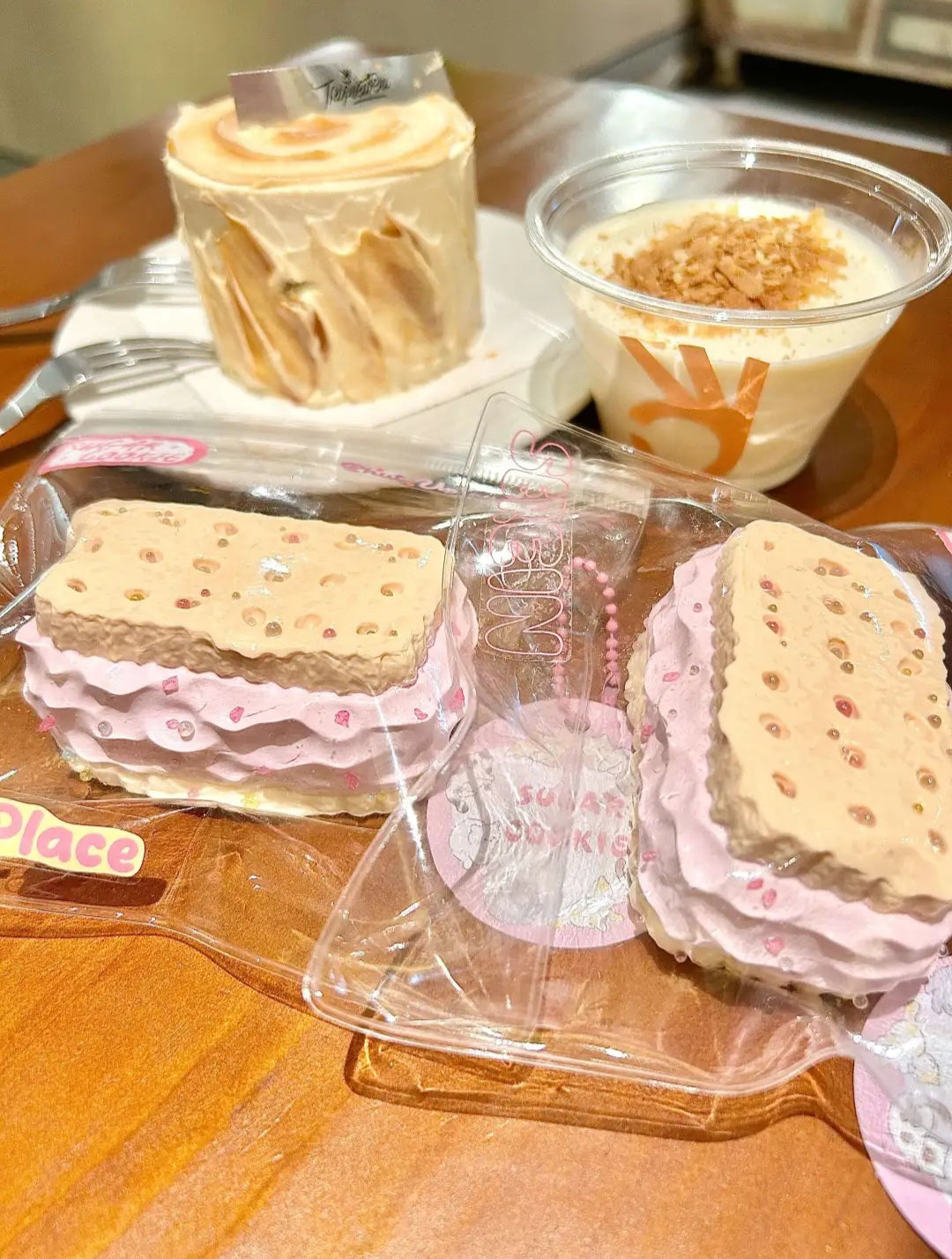 Cream Sandwich Cookie Silicone Taba Squishy