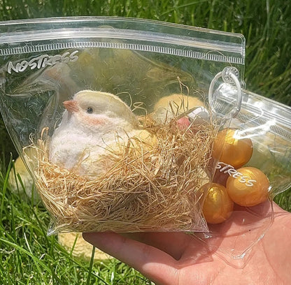 Chick and Chick Coop Silicone Taba Squishy
