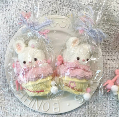 Bunny Ice Cream Silicone Taba Squishy