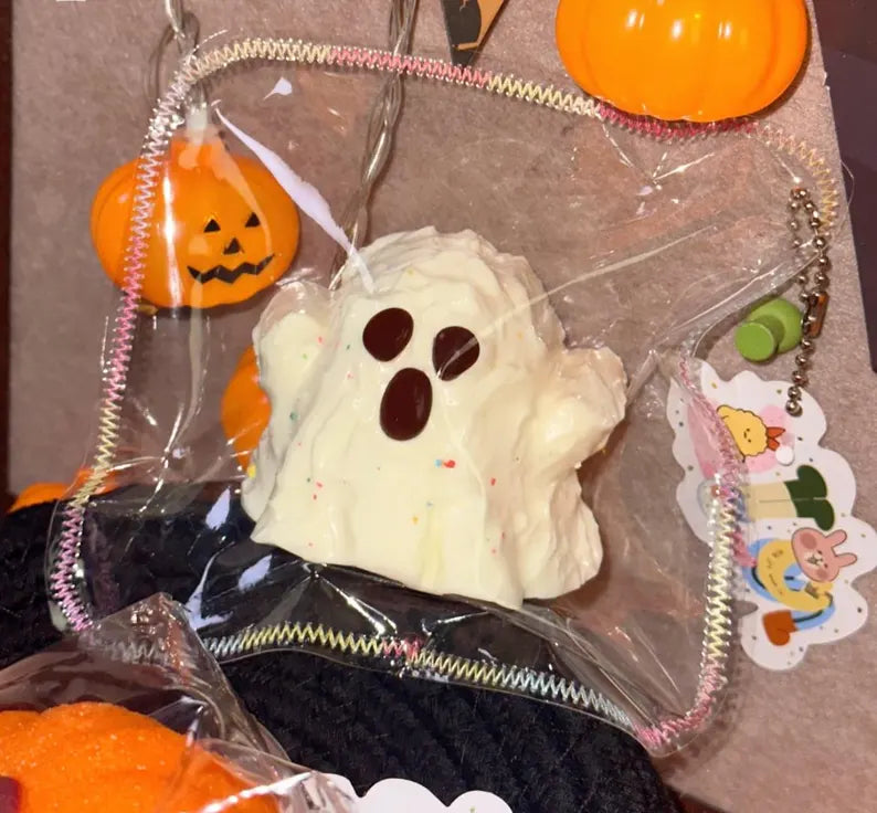 Halloween Glowing Ghost Silicone Taba Squishy