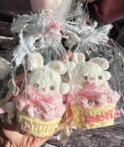 Bunny Ice Cream Silicone Taba Squishy
