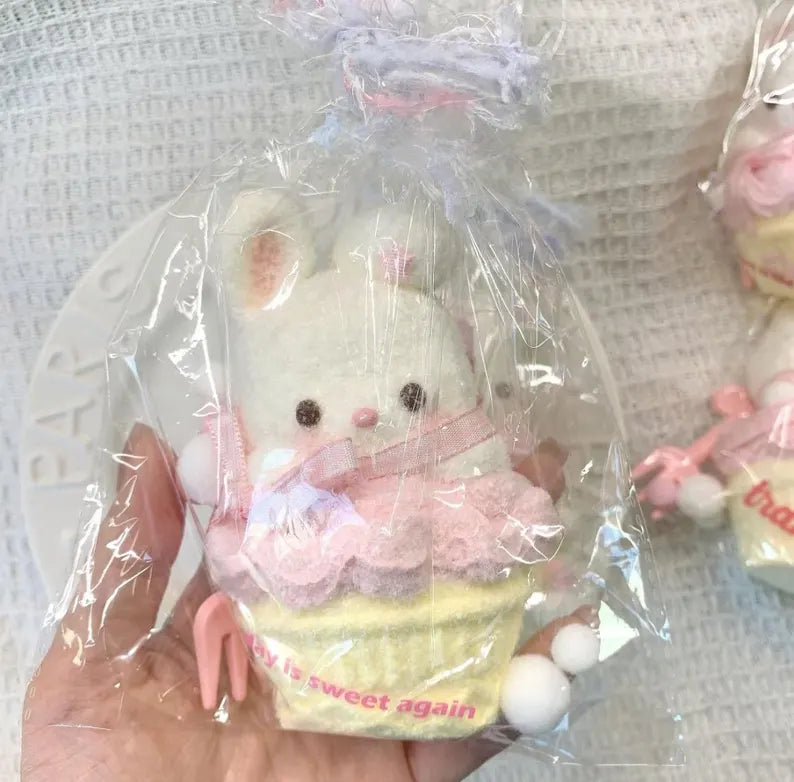 Bunny Ice Cream Silicone Taba Squishy