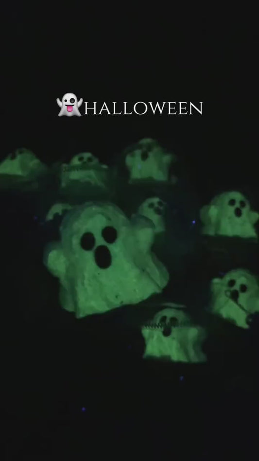 Halloween Glowing Ghost Silicone Taba Squishy