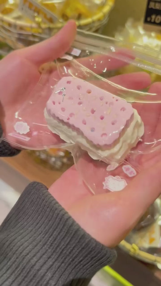 Cream Sandwich Cookie Silicone Taba Squishy