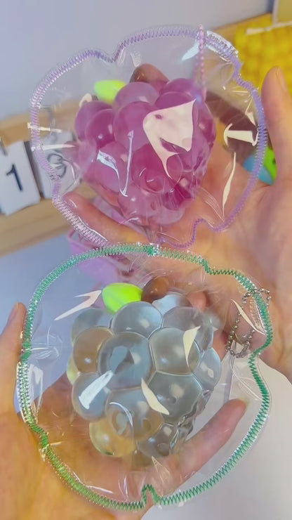 Jelly Grapes Silicone Taba Squishy